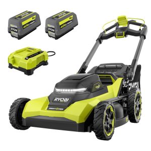 40V HP BRUSHLESS 21" WALK BEHIND SELF-PROPELLED LAWN MOWER W/ (2) 6.0AH BATTERIES AND CHARGER